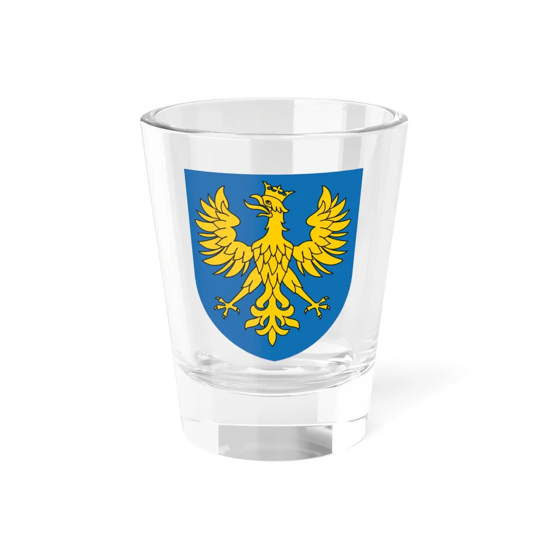 POL województwo opolskie COA alt (Poland) (Coat of Arms) Shot Glass 1.5oz 1.5oz - Go Mug Yourself
