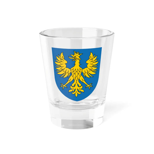 POL województwo opolskie COA alt (Poland) (Coat of Arms) Shot Glass 1.5oz 1.5oz - Go Mug Yourself