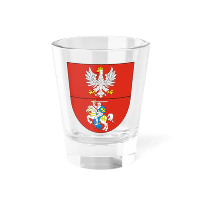 POL województwo podlaskie COA (Poland) (Coat of Arms) Shot Glass 1.5oz 1.5oz - Go Mug Yourself