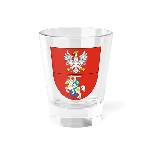 POL województwo podlaskie COA (Poland) (Coat of Arms) Shot Glass 1.5oz 1.5oz - Go Mug Yourself