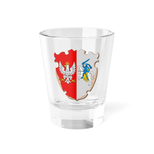 POL województwo podlaskie IRP COA 2 (Belarus) (Coat of Arms) Shot Glass 1.5oz 1.5oz - Go Mug Yourself
