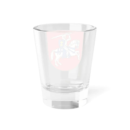 POL województwo poleskie II RP COA (Belarus) (Coat of Arms) Shot Glass 1.5oz - Go Mug Yourself