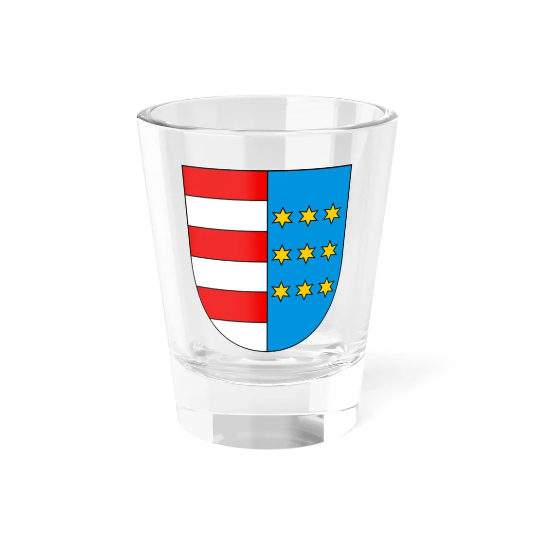 POL województwo sandomierskie COA (Poland) (Coat of Arms) Shot Glass 1.5oz 1.5oz - Go Mug Yourself
