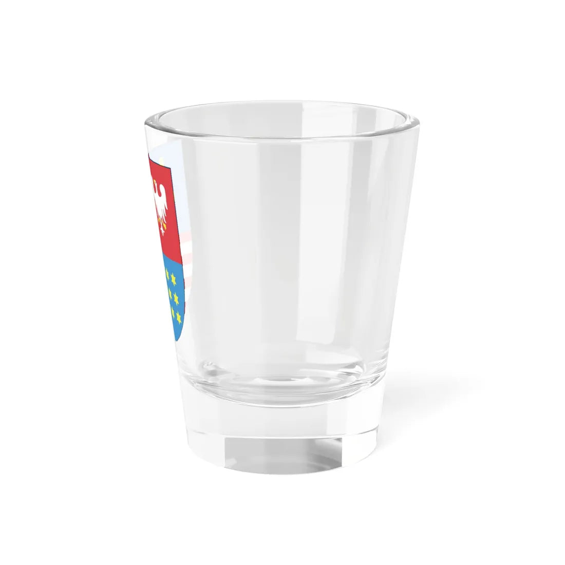 POL województwo świętokrzyskie COA 1999 - 2013 (Poland) (Coat of Arms) Shot Glass 1.5oz - Go Mug Yourself