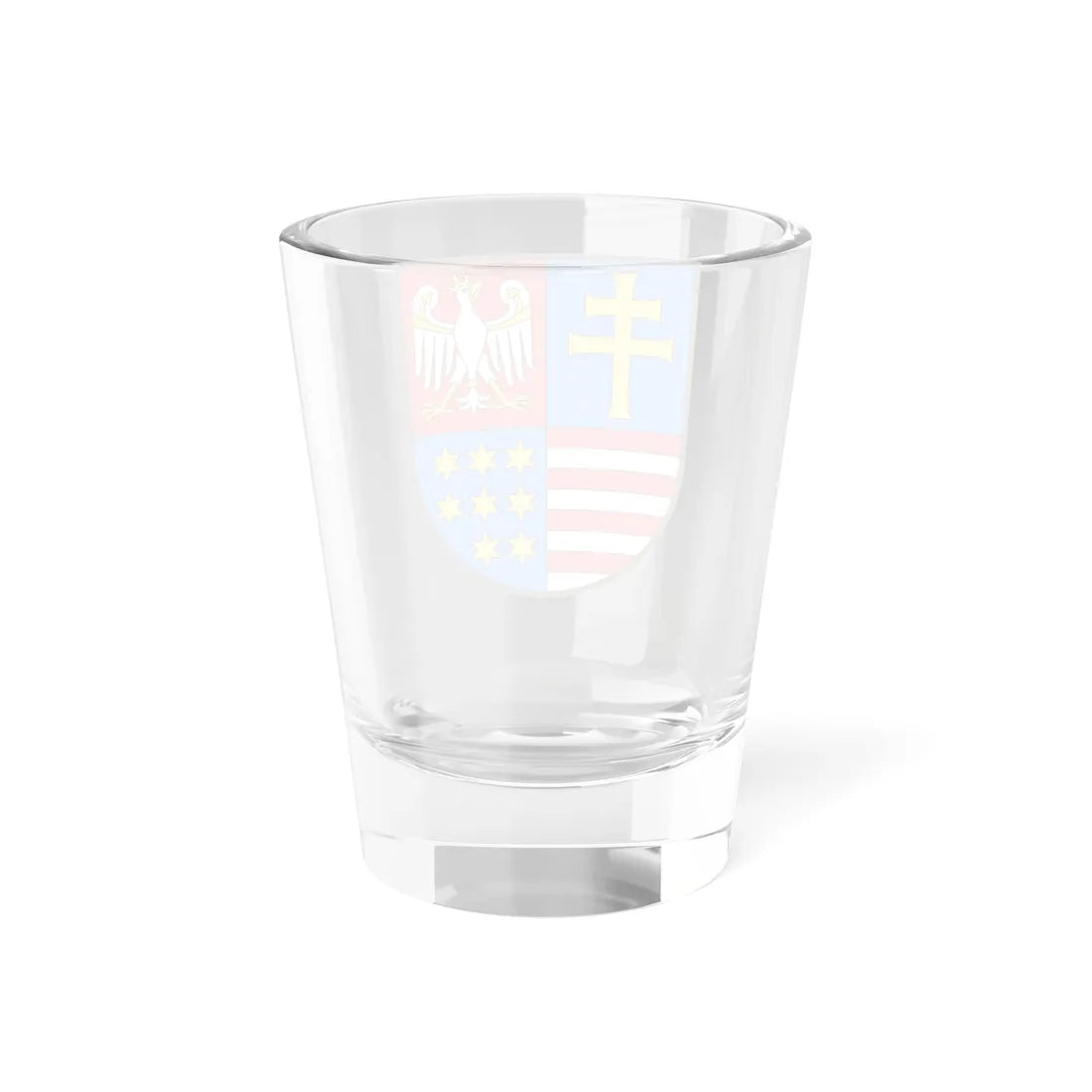 POL województwo świętokrzyskie COA (Poland) (Coat of Arms) Shot Glass 1.5oz - Go Mug Yourself