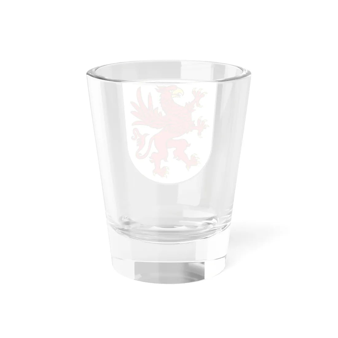 POL województwo zachodniopomorskie COA (Poland) (Coat of Arms) Shot Glass 1.5oz - Go Mug Yourself