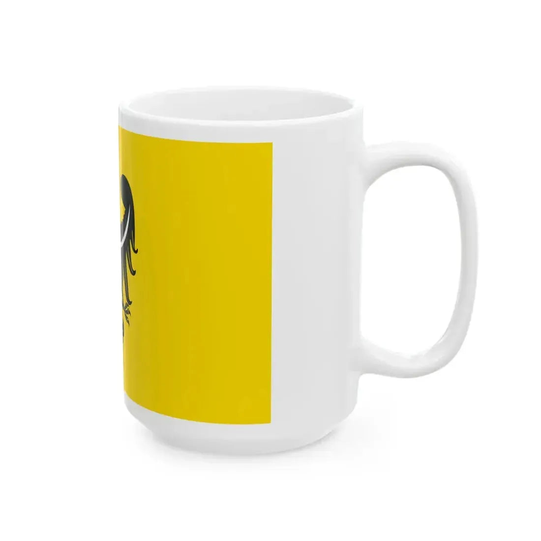 POL wojewodztwo dolnoslaskie flag 2008 - 2009 (Poland) White Coffee Mug - Go Mug Yourself