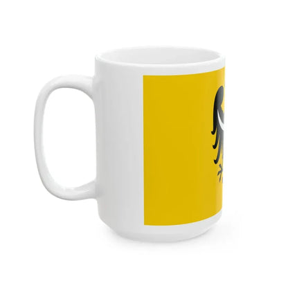 POL wojewodztwo dolnoslaskie flag (Poland) White Coffee Mug - Go Mug Yourself