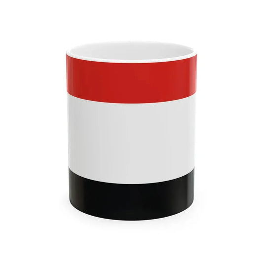 POL wojewodztwo kujawsko-pomorskie flag (Poland) White Coffee Mug 11oz - Go Mug Yourself