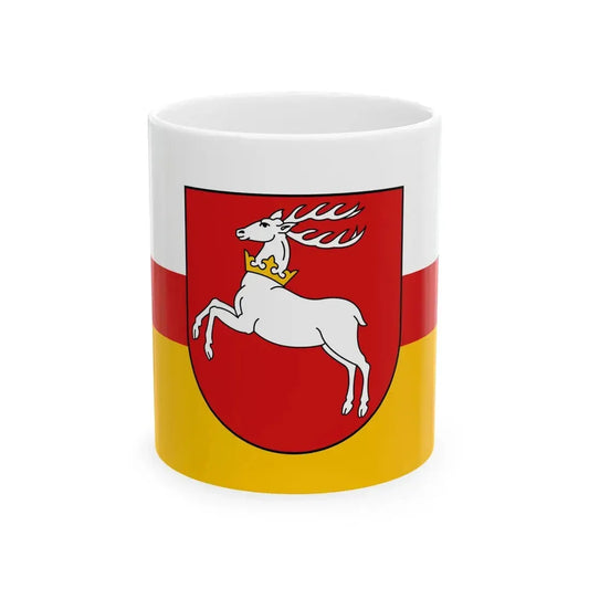 POL wojewodztwo lubelskie flag (Poland) White Coffee Mug 11oz - Go Mug Yourself