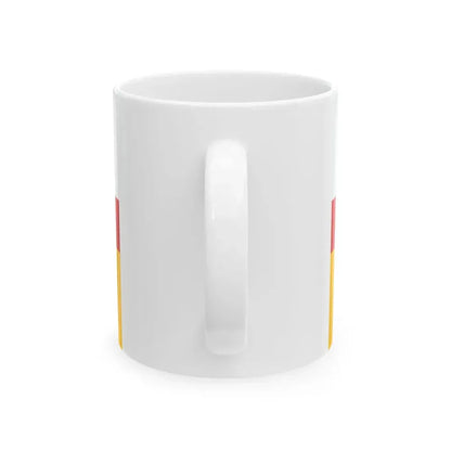 POL wojewodztwo lubelskie flag (Poland) White Coffee Mug - Go Mug Yourself