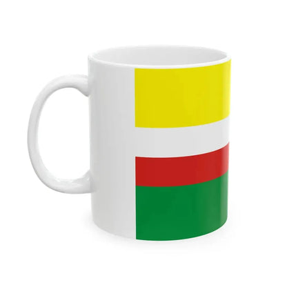 POL wojewodztwo lubuskie flag (Poland) White Coffee Mug - Go Mug Yourself
