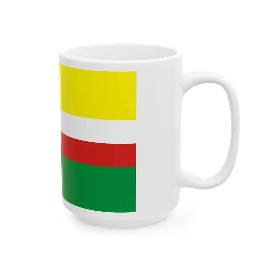 POL wojewodztwo lubuskie flag (Poland) White Coffee Mug - Go Mug Yourself
