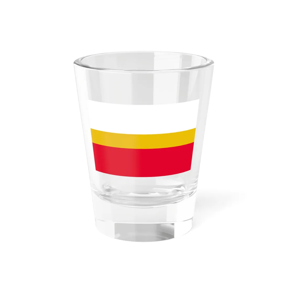 POL wojewodztwo małopolskie flag (Poland) Shot Glass 1.5oz - Go Mug Yourself