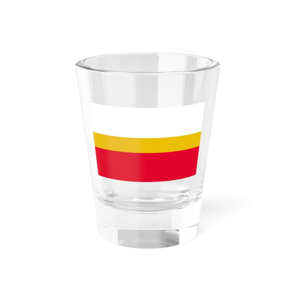 POL wojewodztwo małopolskie flag (Poland) Shot Glass 1.5oz - Go Mug Yourself