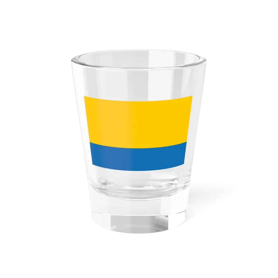 POL wojewodztwo opolskie flag (Poland) Shot Glass 1.5oz 1.5oz - Go Mug Yourself