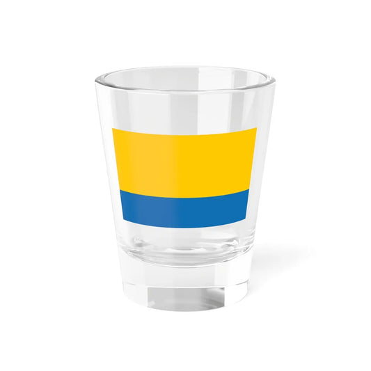 POL wojewodztwo opolskie flag (Poland) Shot Glass 1.5oz 1.5oz - Go Mug Yourself