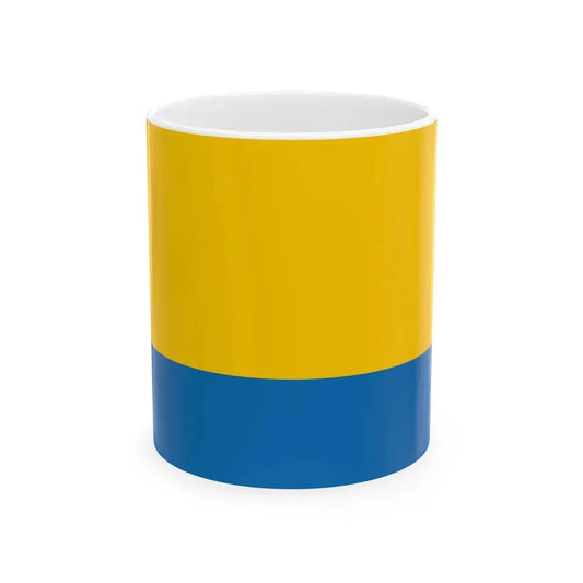 POL wojewodztwo opolskie flag (Poland) White Coffee Mug 11oz - Go Mug Yourself