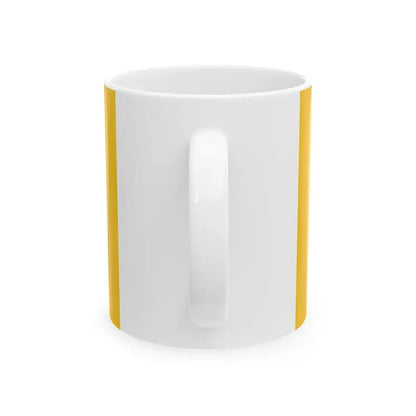 POL wojewodztwo pomorskie flag 2008-2010 (Poland) White Coffee Mug - Go Mug Yourself