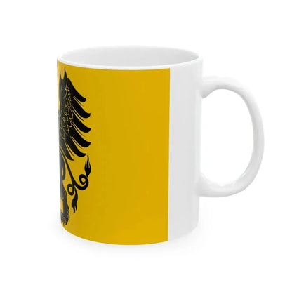 POL wojewodztwo pomorskie flag 2008-2010 (Poland) White Coffee Mug - Go Mug Yourself