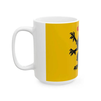 POL wojewodztwo pomorskie flag 2008-2010 (Poland) White Coffee Mug - Go Mug Yourself