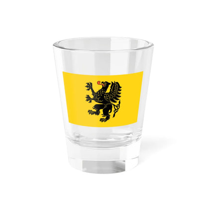 POL wojewodztwo pomorskie flag (Poland) Shot Glass 1.5oz 1.5oz - Go Mug Yourself