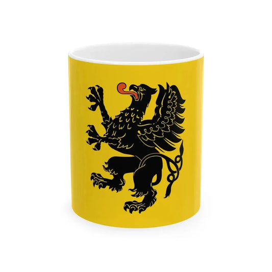 POL wojewodztwo pomorskie flag (Poland) White Coffee Mug 11oz - Go Mug Yourself