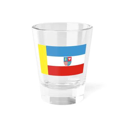 POL wojewodztwo swietokrzyskie flag 2001 - 2013 (Poland) Shot Glass 1.5oz 1.5oz - Go Mug Yourself