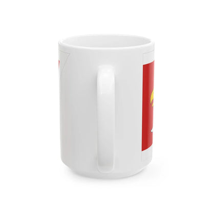 POL wojewodztwo warminsko-mazurskie flag (Poland) White Coffee Mug - Go Mug Yourself