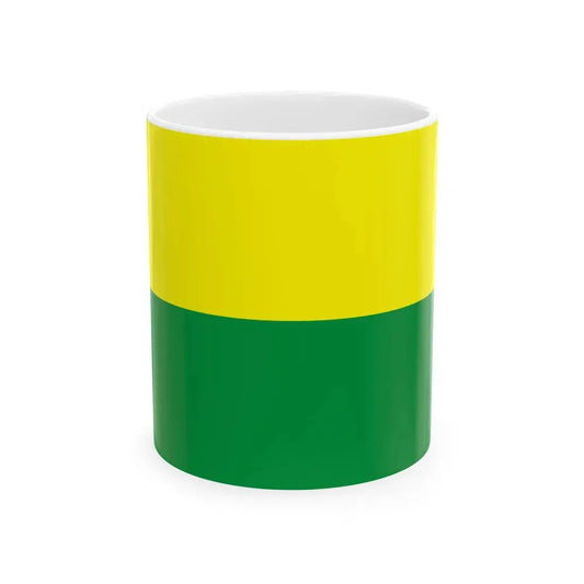 POL wojewodztwo zielonogorskie flag (Poland) White Coffee Mug 11oz - Go Mug Yourself