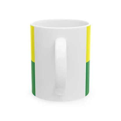 POL wojewodztwo zielonogorskie flag (Poland) White Coffee Mug - Go Mug Yourself