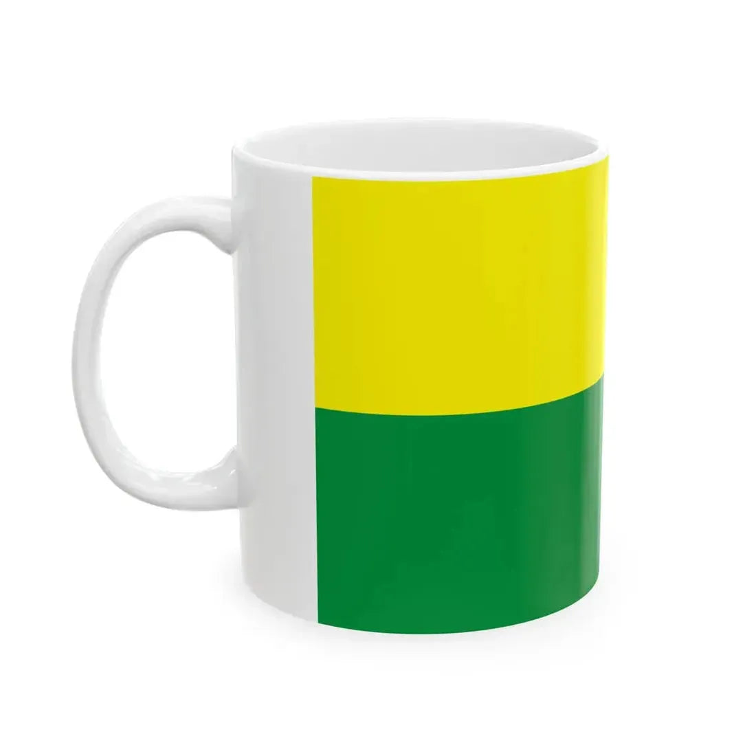 POL wojewodztwo zielonogorskie flag (Poland) White Coffee Mug - Go Mug Yourself