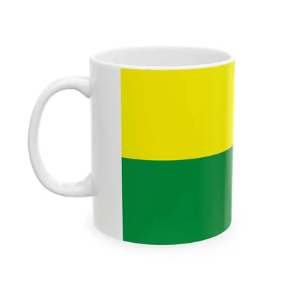 POL wojewodztwo zielonogorskie flag (Poland) White Coffee Mug - Go Mug Yourself