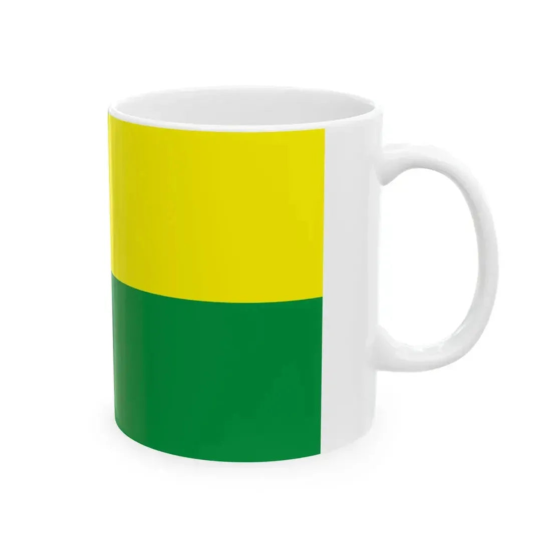 POL wojewodztwo zielonogorskie flag (Poland) White Coffee Mug - Go Mug Yourself