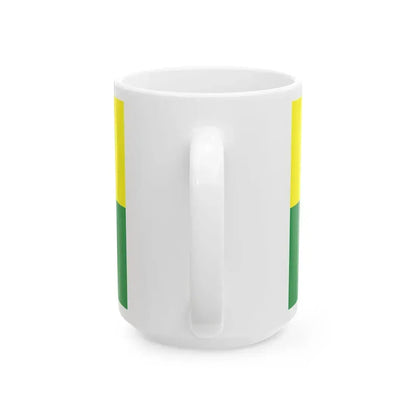 POL wojewodztwo zielonogorskie flag (Poland) White Coffee Mug - Go Mug Yourself