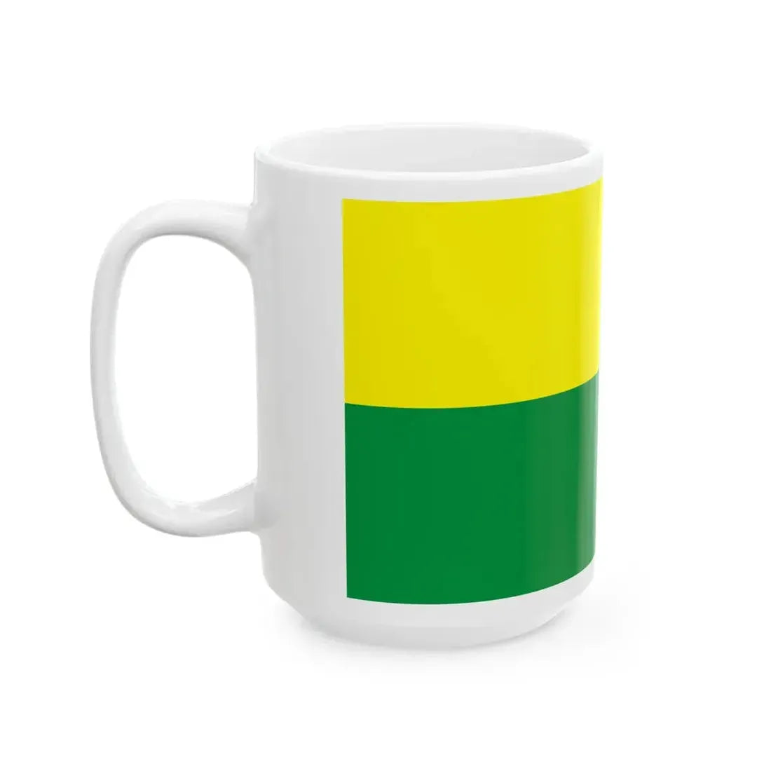 POL wojewodztwo zielonogorskie flag (Poland) White Coffee Mug - Go Mug Yourself