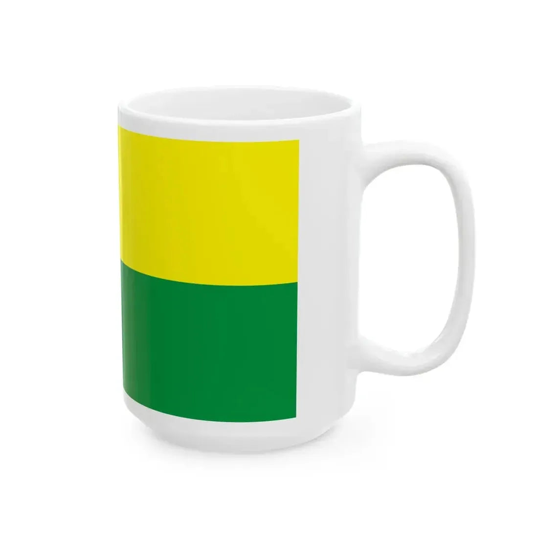 POL wojewodztwo zielonogorskie flag (Poland) White Coffee Mug - Go Mug Yourself