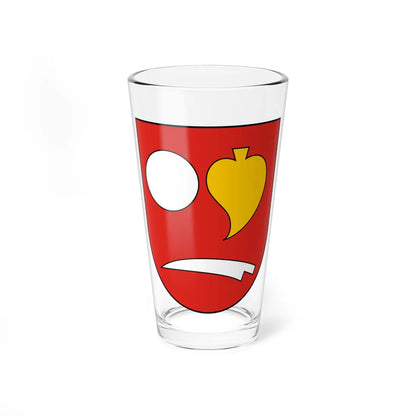 POL Żydaczów COA (Ukraine) (Coat of Arms) Pint Glass 16oz 16oz - Go Mug Yourself