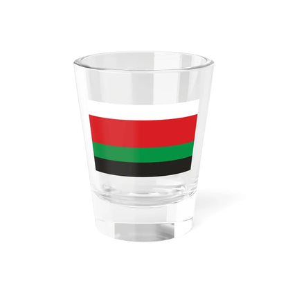 POL Zagłebie Dabrowskie flag (Poland) Shot Glass 1.5oz 1.5oz - Go Mug Yourself