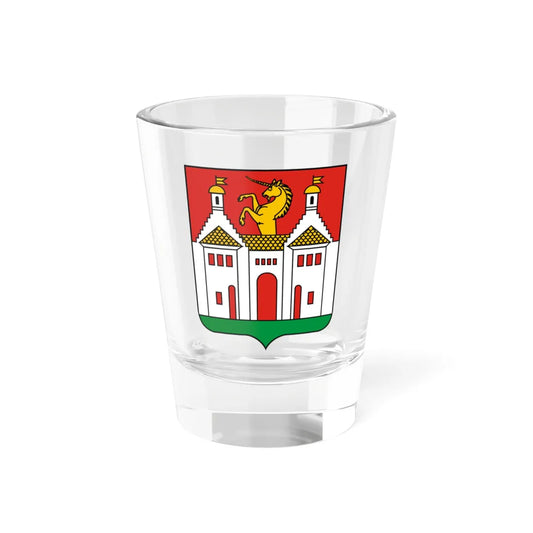 POL Zaleszczyki COA (Ukraine) (Coat of Arms) Shot Glass 1.5oz 1.5oz - Go Mug Yourself