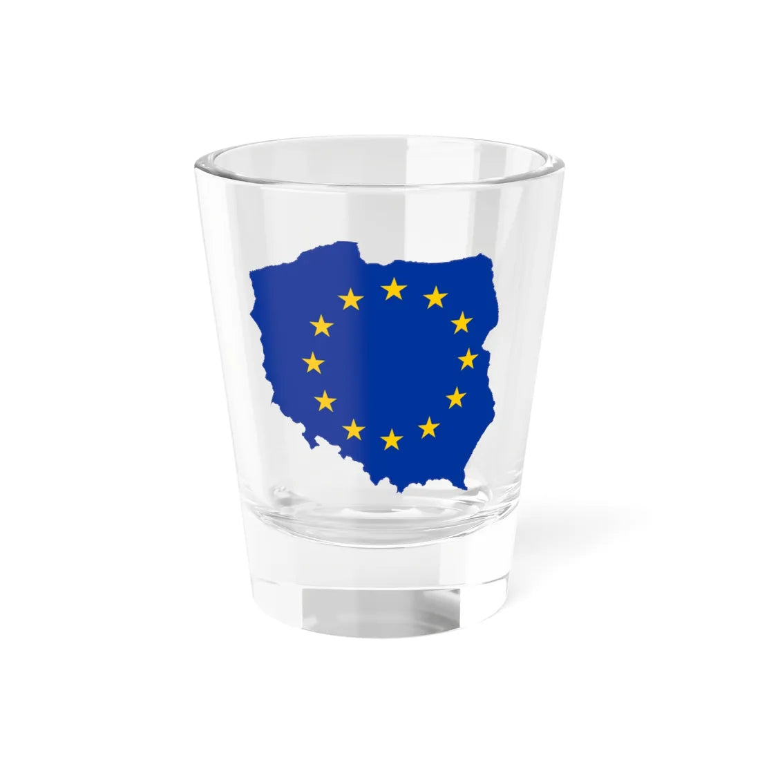 Poland EU (Poland) Shot Glass 1.5oz 1.5oz - Go Mug Yourself