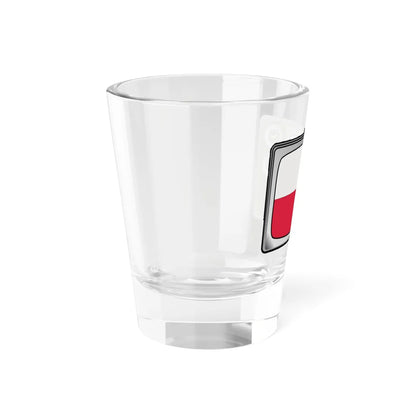 Poland flag tv (Poland) Shot Glass 1.5oz - Go Mug Yourself