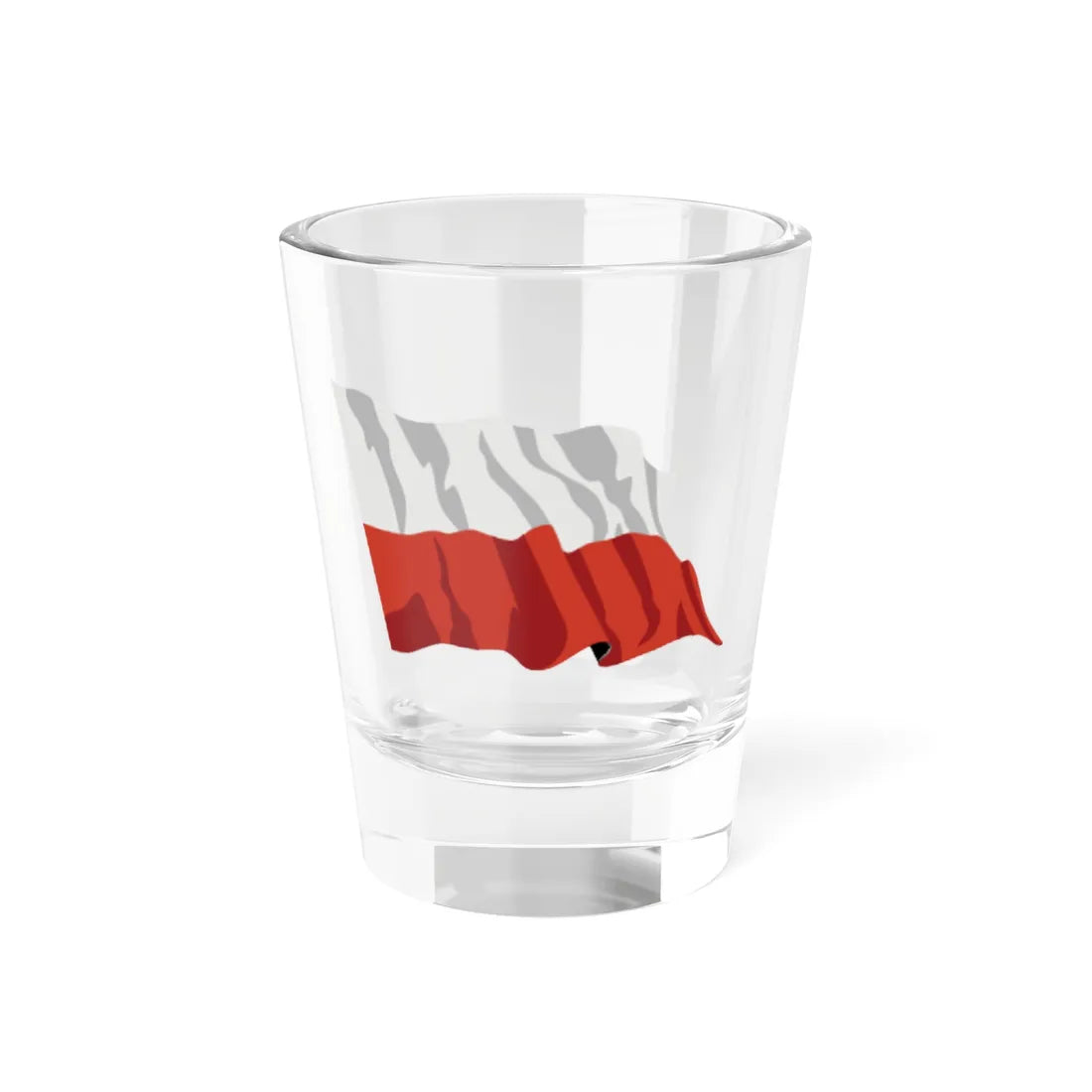 Poland flag waving icon (Poland) Shot Glass 1.5oz 1.5oz - Go Mug Yourself
