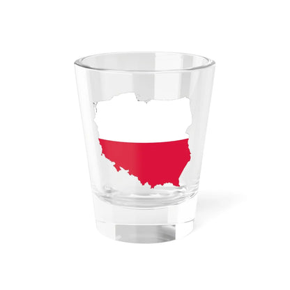 Poland-Flagmap (Poland) Shot Glass 1.5oz 1.5oz - Go Mug Yourself