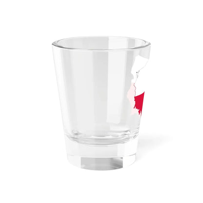 Poland-Flagmap (Poland) Shot Glass 1.5oz - Go Mug Yourself