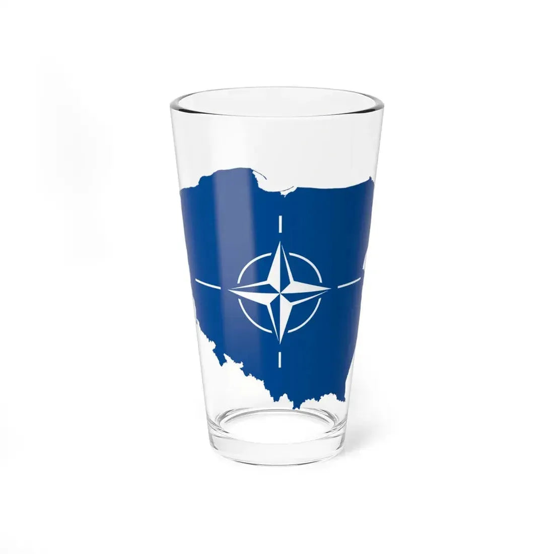 Poland NATO (Poland) Pint Glass 16oz 16oz - Go Mug Yourself