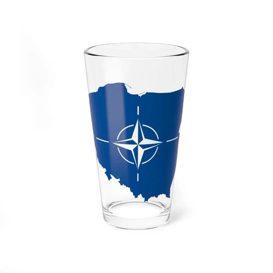 Poland NATO (Poland) Pint Glass 16oz 16oz - Go Mug Yourself