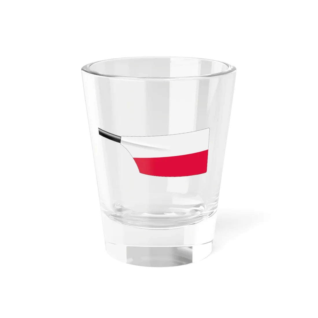 Poland Rowing Blade (Poland) Shot Glass 1.5oz 1.5oz - Go Mug Yourself
