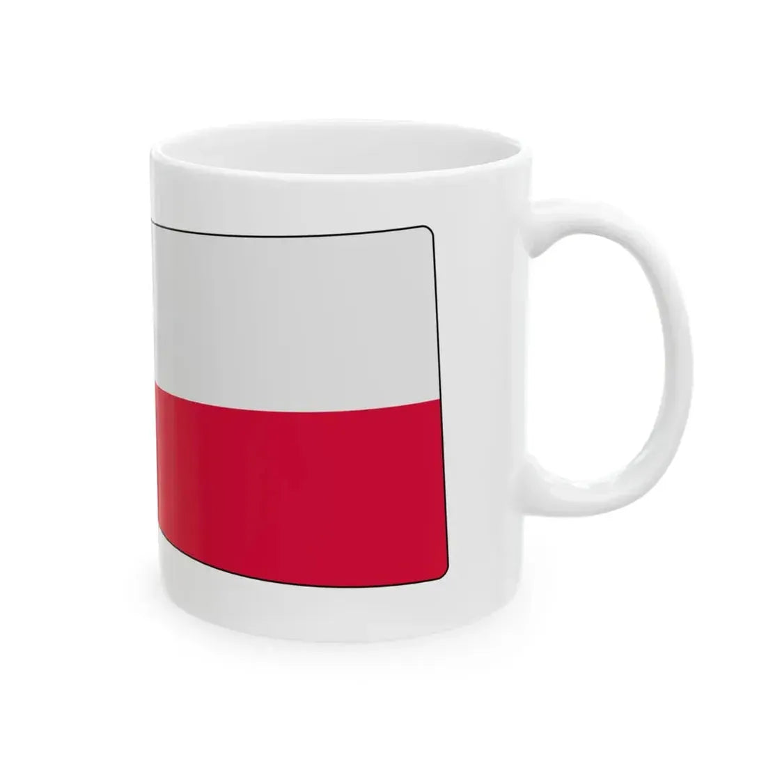 Poland Rowing Blade (Poland) White Coffee Mug - Go Mug Yourself