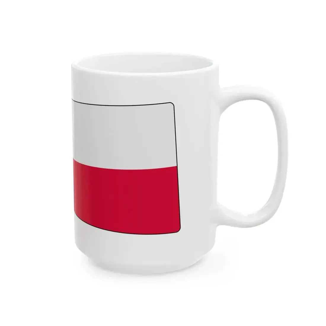 Poland Rowing Blade (Poland) White Coffee Mug - Go Mug Yourself